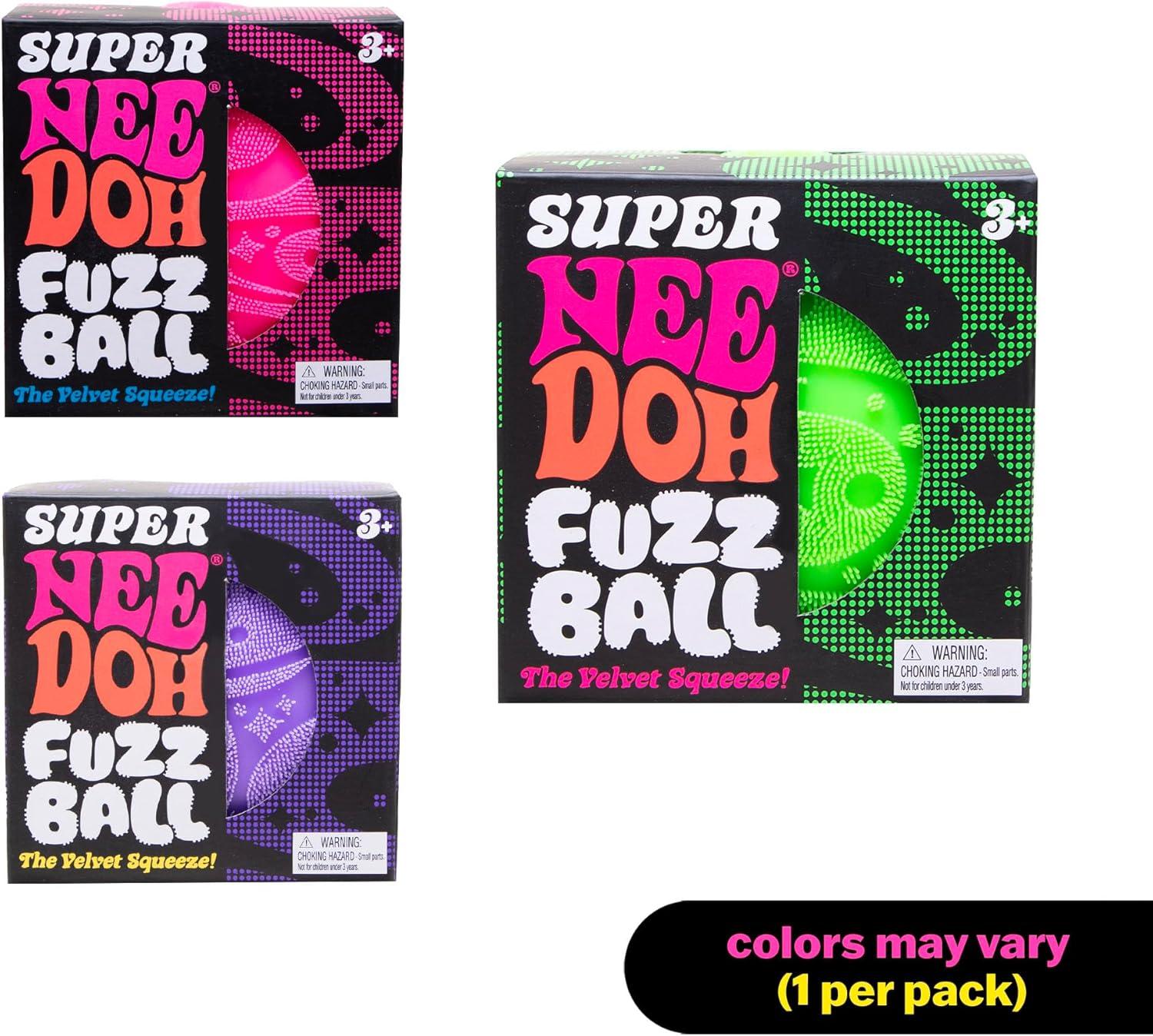 Schylling Super NeeDoh Fuzzball Stress Ball Fidget Toy Huge 4 5 In schylling-super-needoh-fuzzball-stress-ball-fidget-toy-huge-4-5-in